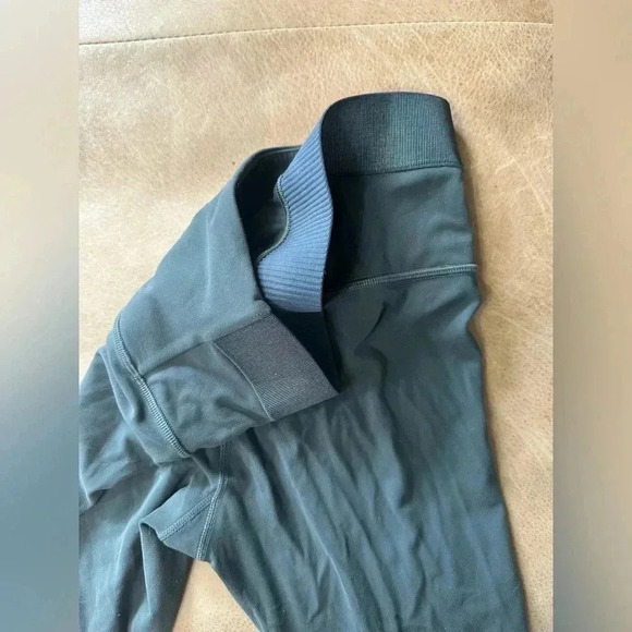 Athleta Aura Split Pant Black Olive Women’s Size Small - Picture 12 of 13